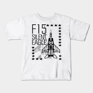 F15 Silent Eagle v2 Kids T-Shirt